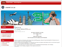 Tablet Screenshot of oranet.co.za